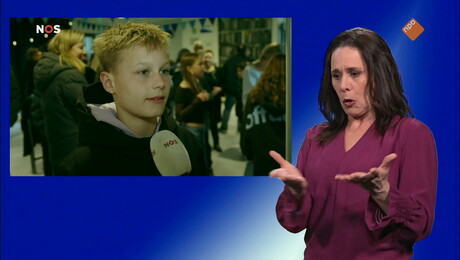 NOS Jeugdjournaal met gebarentaal